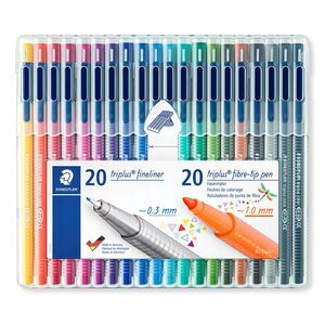 ROTULADOR STAEDTLER TRIPLUS ESTUCHE MIXTO 323 Y 334 40 COLOR