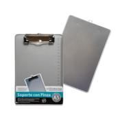 CARPETA CON PINZA A4 ALUMINIO BASIC OFFICEBOX