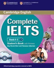 COMPLETE IELTS BANDS 4-5 STUDENT'S PACK (STUDENT'S BOOK WITH ANSWERS WITH CD-ROM