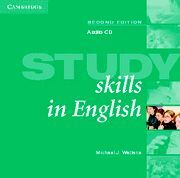STUDY SKILLS IN ENGLISH AUDIO CD 2ND EDITION