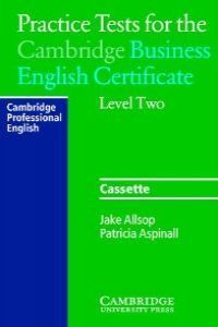 CASSETTE.LEVEL 2. PRACTICE TESTS BUSINESS CERTIFICATE