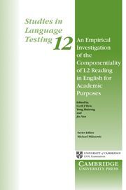 AN EMPIRICAL INVESTIGATION OF THE COMPONENTIALITY OF L2 READING IN ENGLISH FOR A