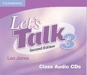 LET'S TALK LEVEL 3 CLASS AUDIO CDS (3) 2ND EDITION