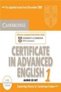 CAMBRIDGE CERTIFICATE IN ADVANCED ENGLISH 1 FOR UPDATED EXAM AUDIO CDS (2)