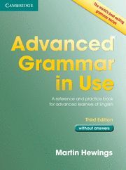 ADVANCED GRAMMAR IN USE BOOK WITHOUT ANSWERS 3RD EDITION