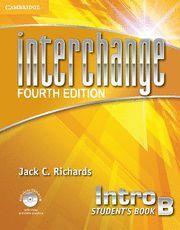 INTERCHANGE INTRO STUDENT'S BOOK B WITH SELF-STUDY DVD-ROM AND ONLINE WORKBOOK B
