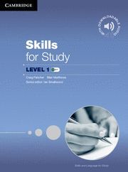SKILLS FOR STUDY LEVEL 1 STUDENT'S BOOK WITH DOWNLOADABLE AUDIO