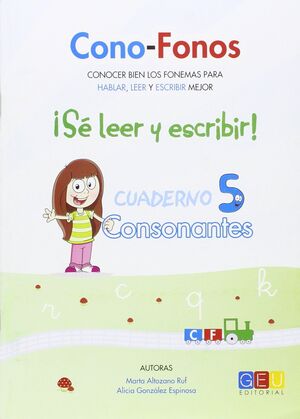 CONO-FONOS 3. ¡SE LEER Y ESCRIBIR! CUADERNO 5