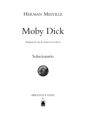 GUIA DIDACTICA. MOBY DICK. BIBLIOTECA TEIDE