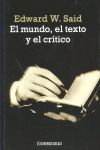 EL MUNDO, EL TEXTO Y EL CRITICO