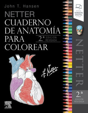 NETTER CUADERNO DE ANATOMIA PARA COLOREAR (2ª ED.)