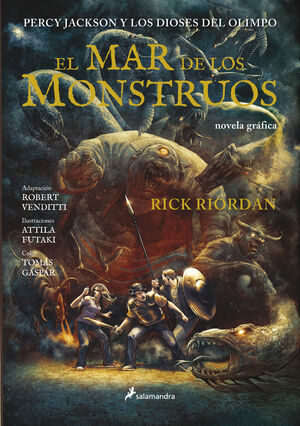 EL MAR DE LOS MONSTRUOS (PERCY JACKSON Y LOS DIOSES DEL OLIMPO [NOVELA GRAFICA]