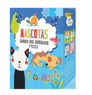 MASCOTAS (LIBRO+PUZZLE 30 PIEZAS)